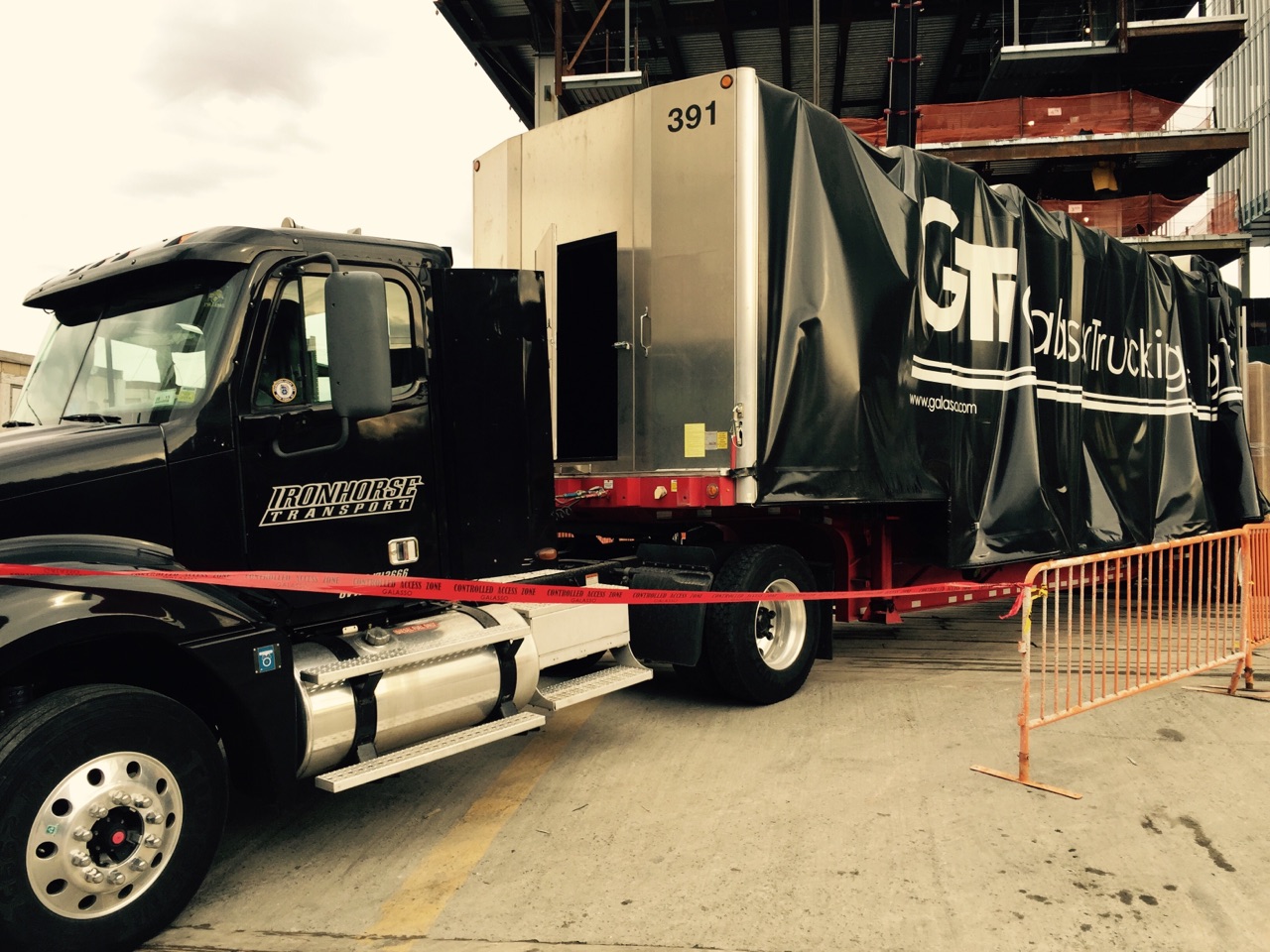 Iron Horse Truck on union jobsite