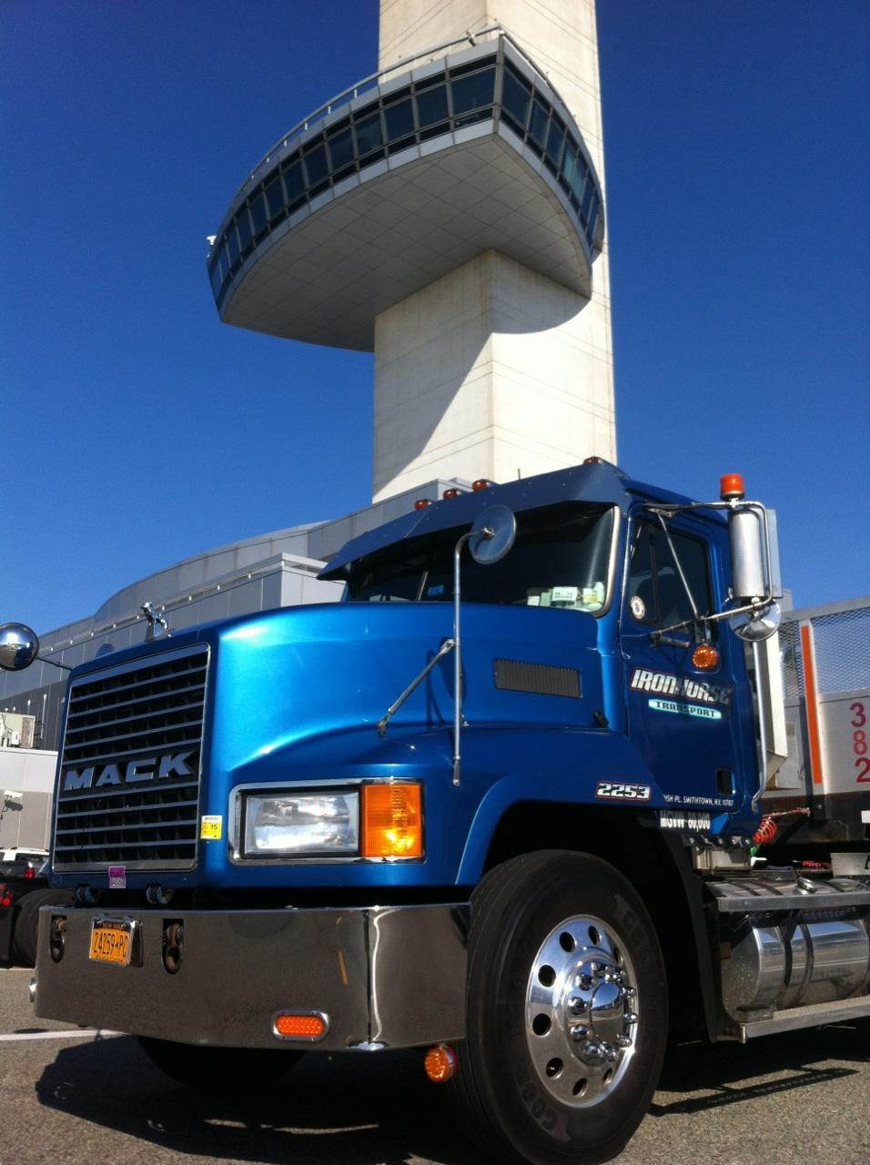 Iron Horse truck parked in city 