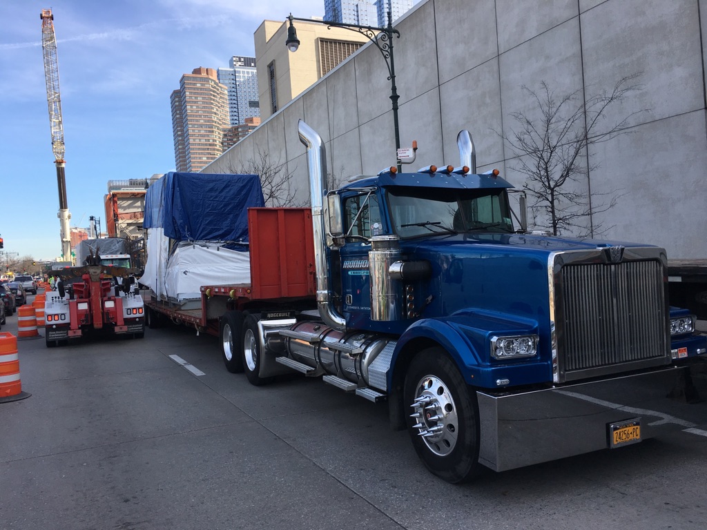 flatbed step deck trailer